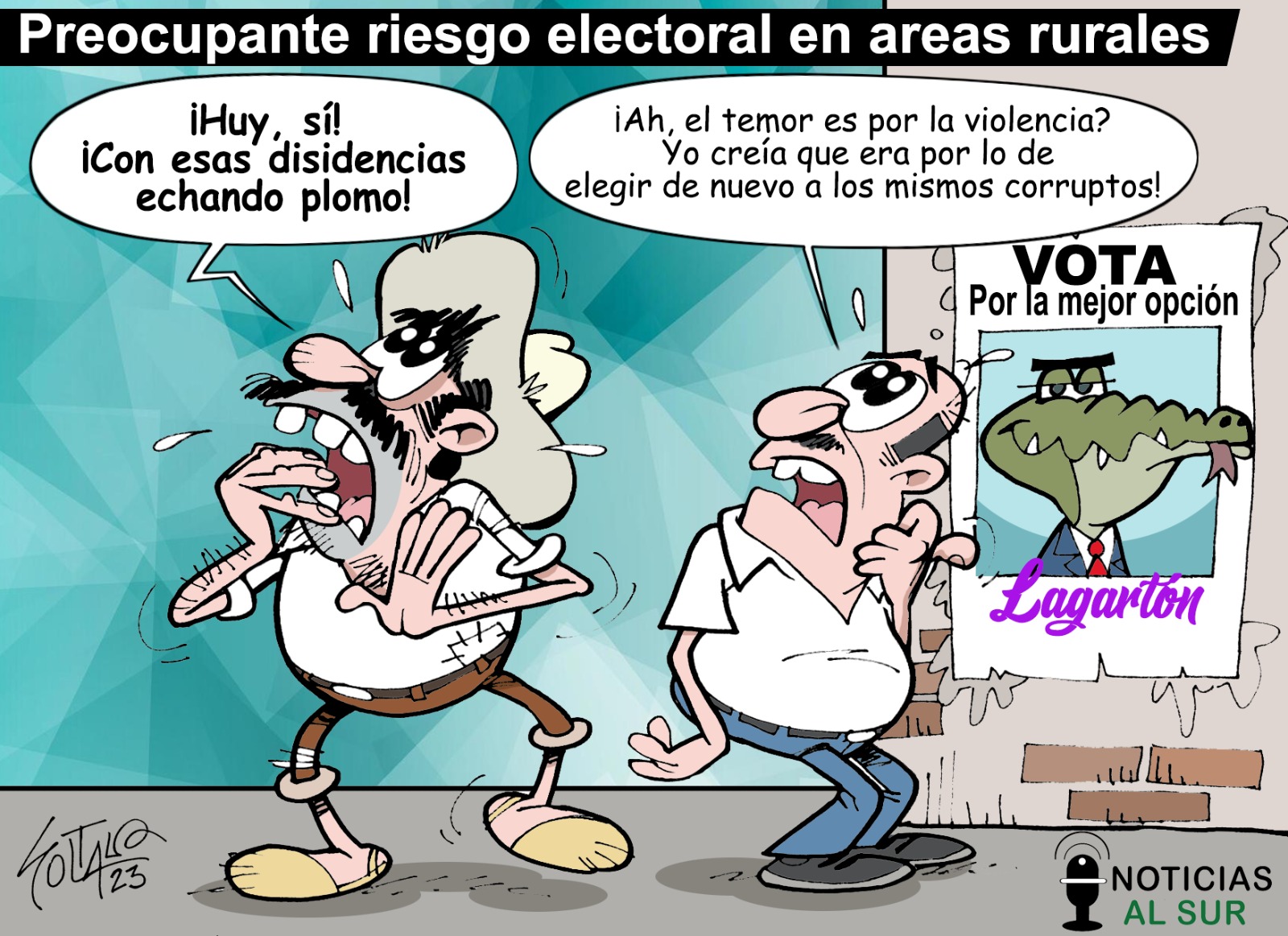 Preocupante riesgo electoral en áreas rurales