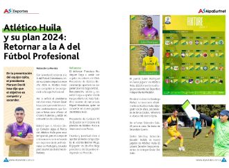 Atlético Huila 2024: Retornar a la A del Fútbol Profesional