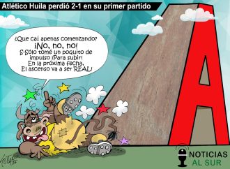 Atlético Huila perdió 2-1 en su primer partido