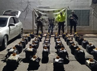 En la vía La Plata-Paicol decomisan 201 kilos de marihuana