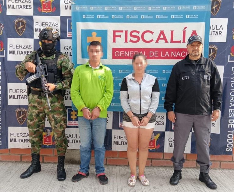 En Hobo, capturan pareja por secuestro y extorsión en el Huila