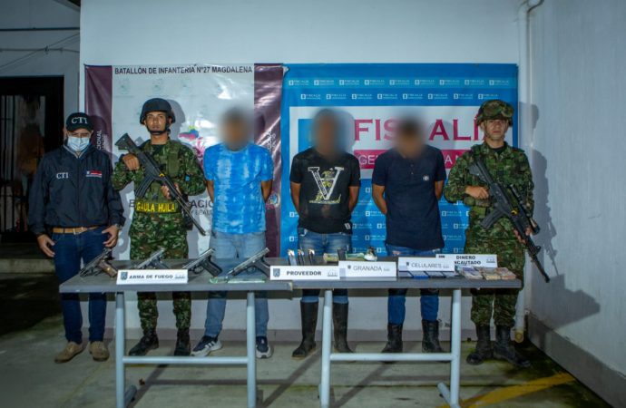 Freno a los delitos de extorsión y secuestro en sur del Huila