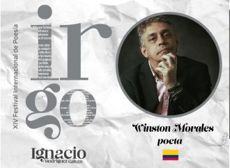 Poeta y docente Winston Morales Chavarro al XIV Festival Internacional de Poesía en México