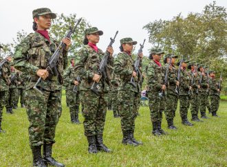 Así se vivió entrega de armas al Primer contingente mixto del 2024