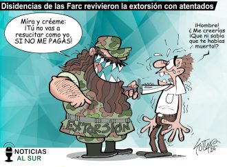Disidencias de las Farc revivieron la extorsión con atentados