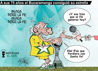 A sus 75 años el Bucaramanga consiguió su estrella