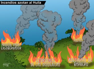 Incendios azotan al Huila