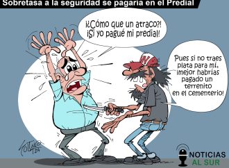Sobretasa a la seguridad se pagaría en el predial