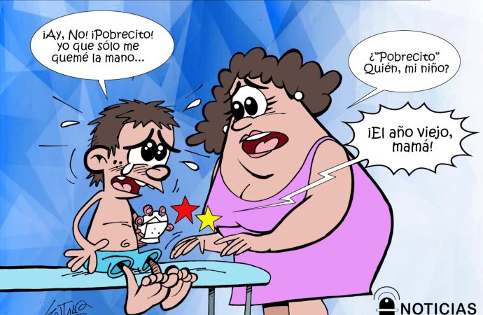 Que lo pasen (en la unidad de quemados) por inocentes