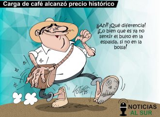 Carga de café alcanzó  precio histórico