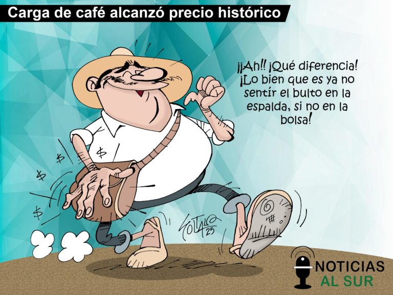 Carga de café alcanzó  precio histórico