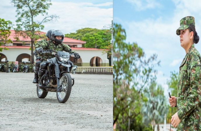 Con pelotones motorizados, refuerzan seguridad del Huila