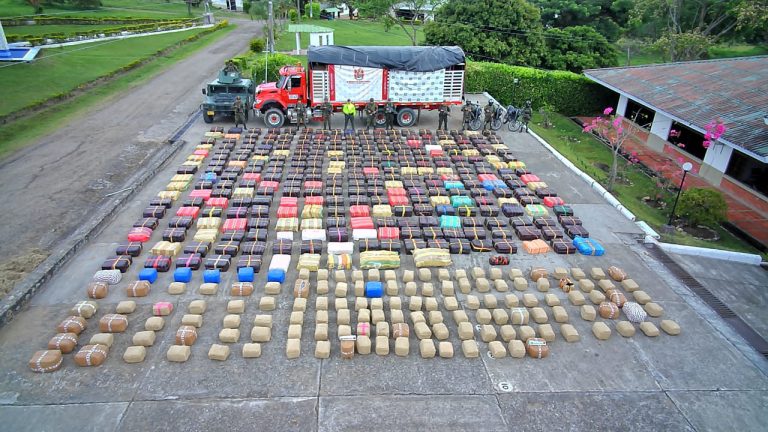 Incautan 8.6 toneladas de marihuana en el Huila