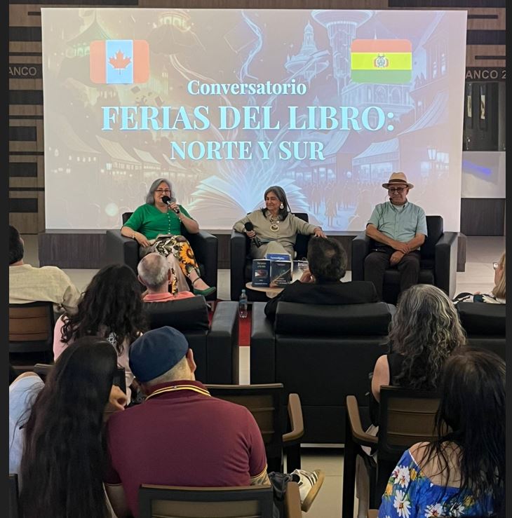 Conversatorio Ferias del Libro: puente literario entre Canadá, Bolivia y Neiva