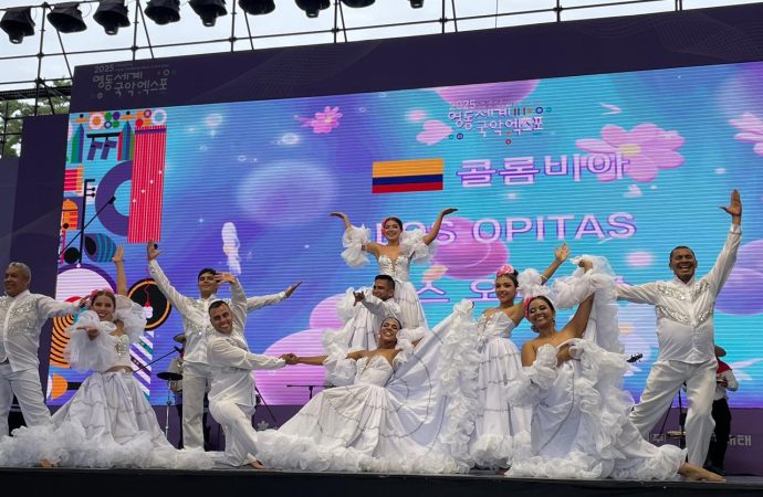Con Los Opitas, riqueza cultural del Huila se proyecta al mundo desde Corea del Sur