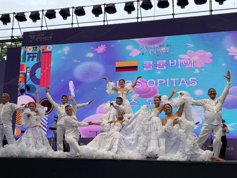 Con Los Opitas, riqueza cultural del Huila se proyecta al mundo desde Corea del Sur
