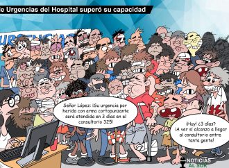 Área de Urgencias del Hospital superó su capacidad