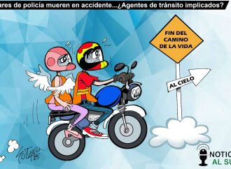 Auxiliares de Policía mueren en accidente … ¿Agentes de tránsito implicados?