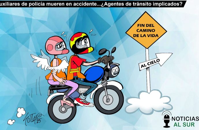 Auxiliares de Policía mueren en accidente … ¿Agentes de tránsito implicados?
