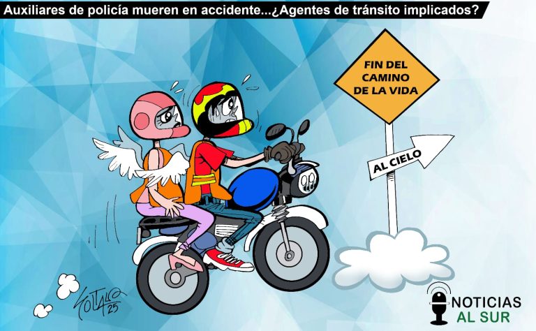 Auxiliares de Policía mueren en accidente … ¿Agentes de tránsito implicados?