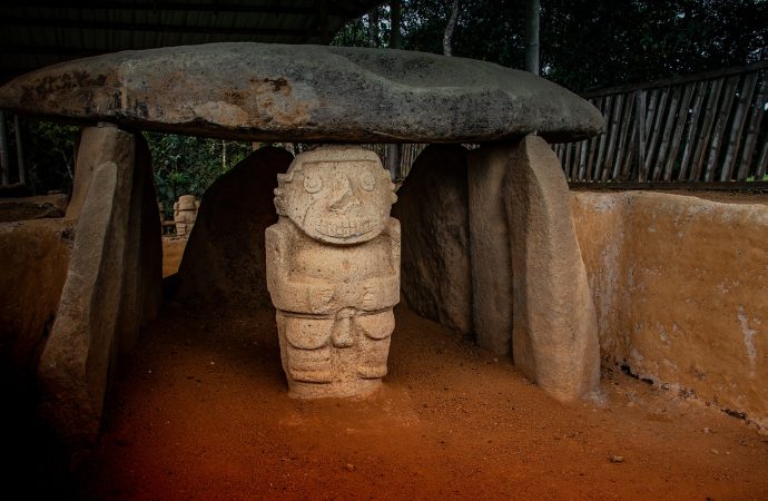 Celebran riqueza cultural de San Agustín, Ídolos y Tierradentro