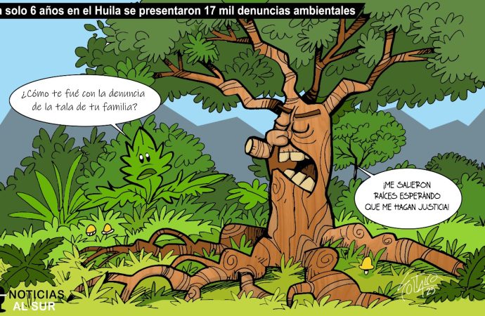 En sólo 6 años en el Huila se presentaron 17 mil denuncias ambientales