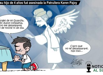 Frente a su hijo de 4 años fue asesinada la patrullera Karen Pajoy