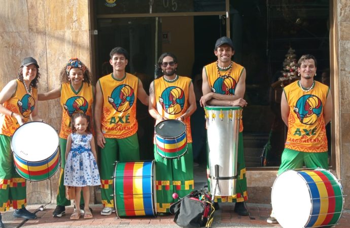Neiva se llena de ritmo y cultura: nace la Batucada Axé do Magdalena