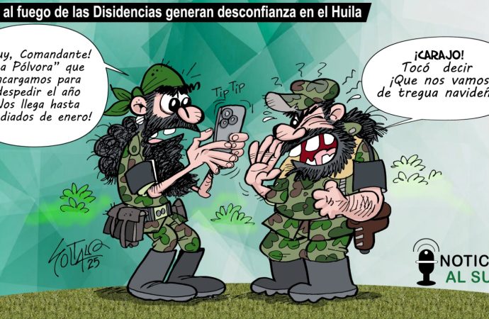 Cese al fuego de las disidencias genera desconfianza en el Huila