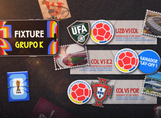 Prográmese con los partidos de Colombia en el Mundial 2026