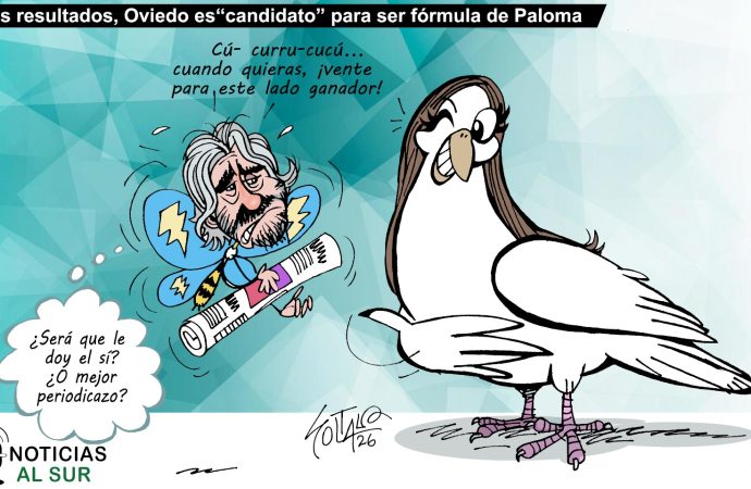 Tras resultados, Oviedo es ‘candidato’ para ser fórmula de Paloma