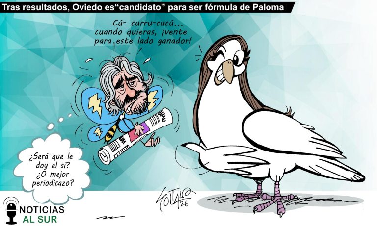 Tras resultados, Oviedo es ‘candidato’ para ser fórmula de Paloma