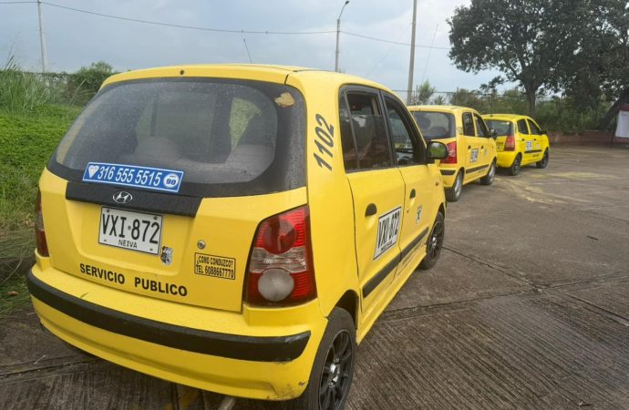 Aumentan tarifas del servicio de taxi en Neiva