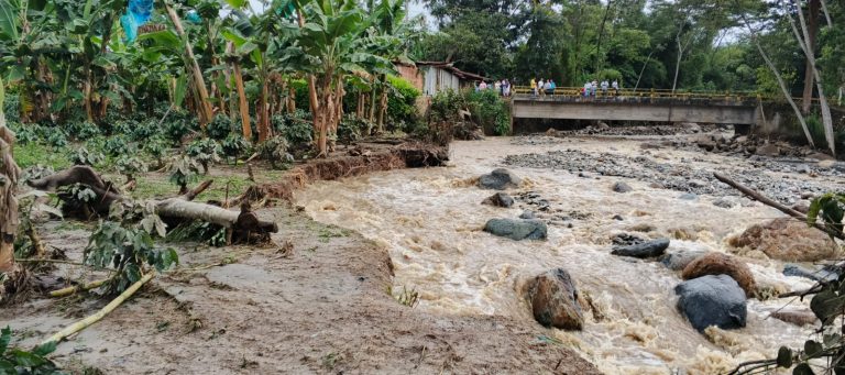 Municipios en jaque por lluvias y variabilidad climática