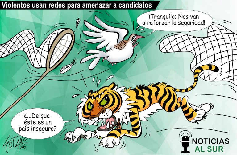 Violentos usan redes para amenazar a candidatos