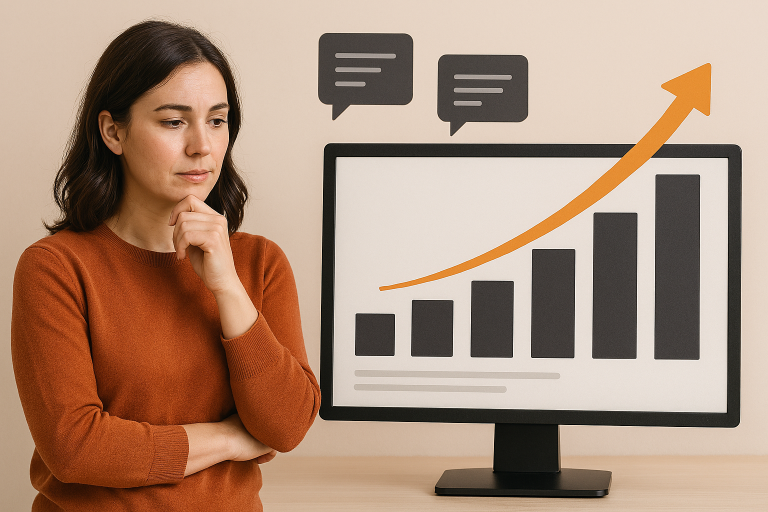 Cómo conseguí más visibilidad publicando menos