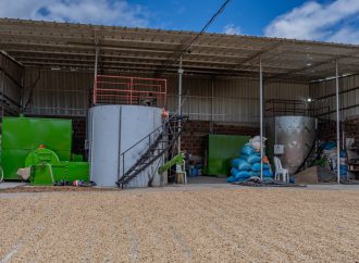 Tello enciende silos para secado de café