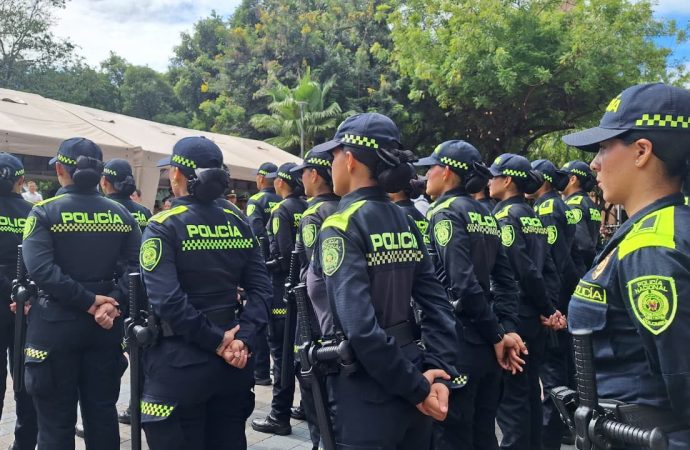 Con la llegada de 30 uniformados, Neiva fortalece seguridad