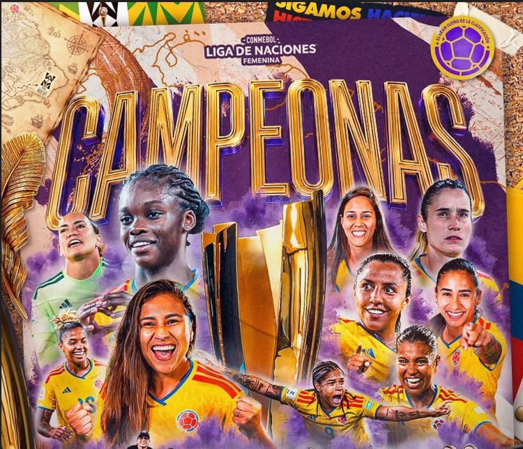 Colombia femenina, campeona de la Liga de Naciones