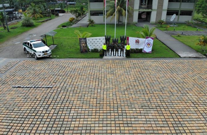 Incautan 12.5 toneladas de marihuana ocultas en pared falsa