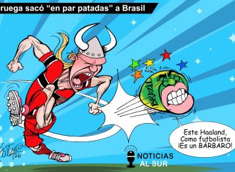 Noruega sacó «en par patadas» a Brasil