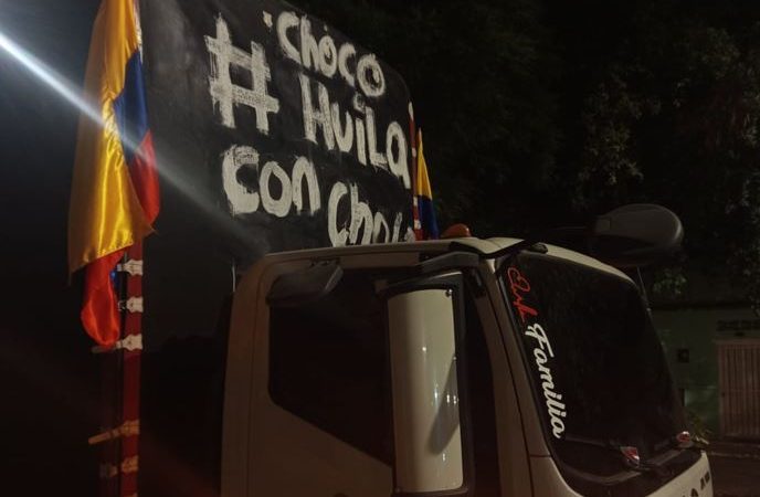 Huila responde al llamado del Chocó