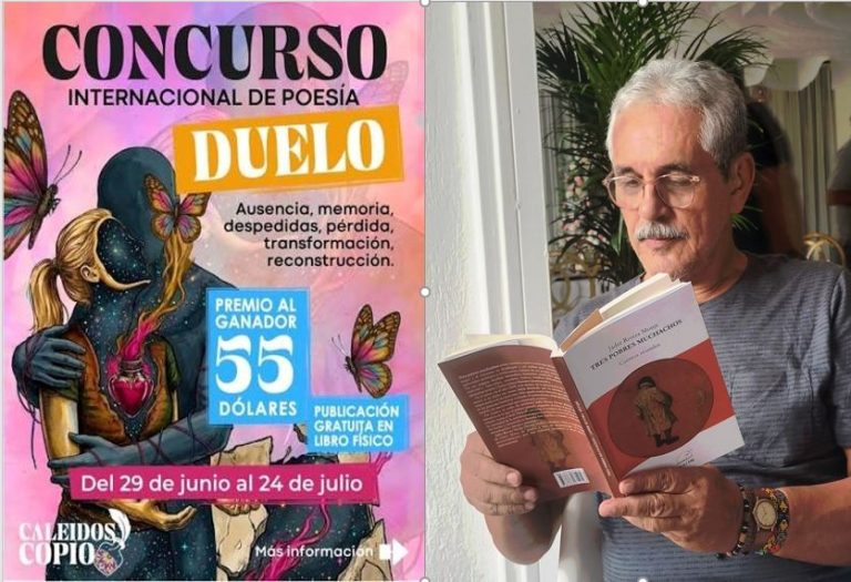 Huilense finalista en el Concurso Internacional de Poesía “Duelo”