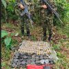Destruyen depósito  con 50 minas antipersonal de la Segunda Marquetalia
