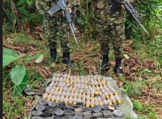 Destruyen depósito  con 50 minas antipersonal de la Segunda Marquetalia