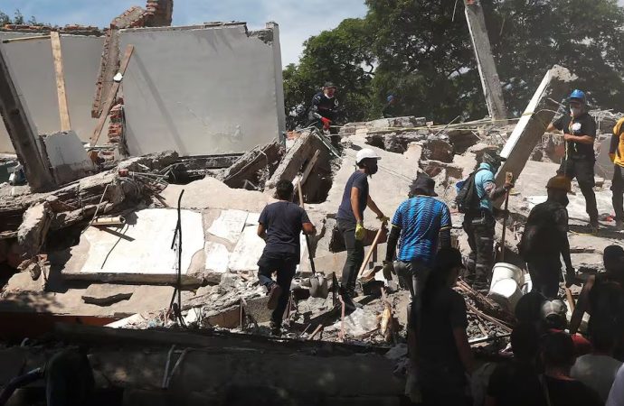 Riesgos de criminalidad durante emergencia por terremoto