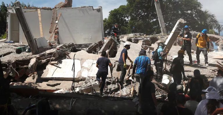 Riesgos de criminalidad durante emergencia por terremoto