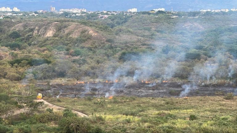 Aumenta el riesgo por incendios forestales en Huila