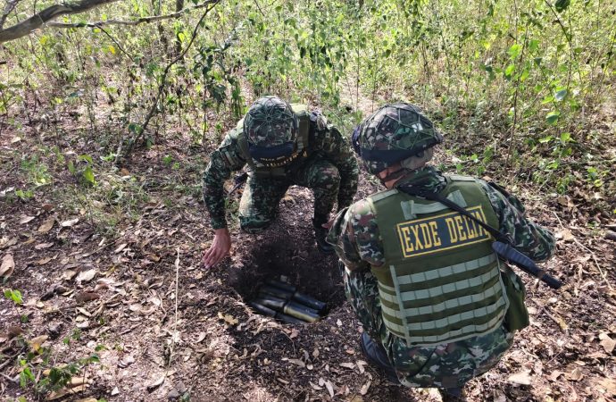 Neutralizados 395 artefactos explosivos en el Huila durante 2026
