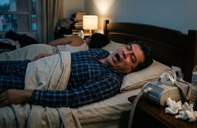 Roncar: señal de alerta para el corazón y el cerebro